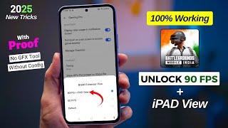 Unlock 90FPS & iPad View in BGMI (2025 NEW Method)