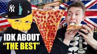 New Yorker Reacts to Brits try the Best Pizza in New York