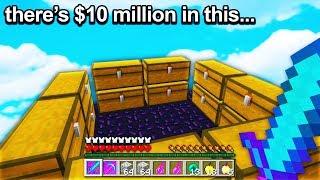 i raided the SMALLEST Minecraft Base, but it's actually REALLY RICH! ($10M)