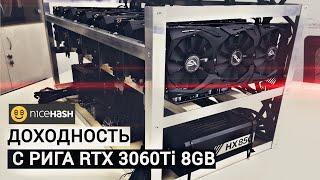 ДОХОДНОСТЬ С РИГА 8х RTX 3060ti 8GB | МАЙНИНГ ОЖИВАЕТ ?| СТОИТ ЛИ МАЙНИТЬ ЗИМОЙ 2024 ?