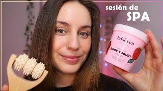 ASMR 40min de SPA RELAJANTE  (layered sounds, cremitas, atención personal)