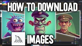 How To Download Midjourney Images