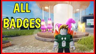 REALISTIC RAGDOLL PHYSICS ALL BADGES 2024 Roblox