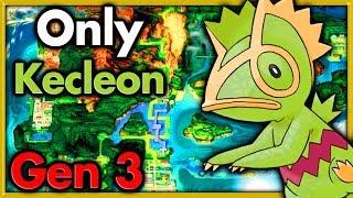 Can I Beat Pokemon Emerald with ONLY One Kecleon?  Pokemon Challenges ► NO ITEMS IN BATTLE