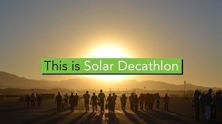 This is Solar Decathlon