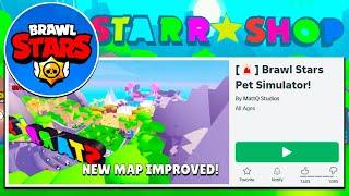 BRAWL STARS В PET SIMULATOR В РОБЛОКС! ROBLOX