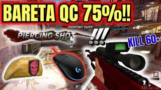 BIKIN COMEBACK TEAM PAKAI BARETA QC 75% + MACRO AWP??? KILL 60++ !! -Pointblank Indonesia