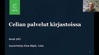 Celian palvelut kirjastoissa