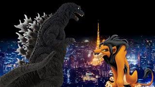 Godzilla (GMK) vs. Scar