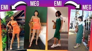 Copying Each Other’s Instagram Photos! CLOTHES SWAP CHALLENGE ft. Meg Lu ~ Emi