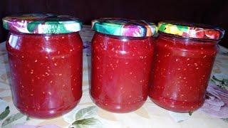 Вкусное Варенье для Крепкого Иммунитета из  Малины и Апельсина !   Без  Варки !