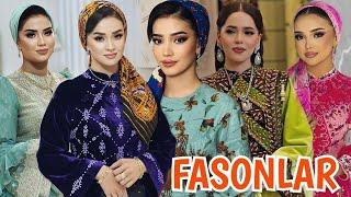 Owadanja gelin gyz moda koynek fasonlar 2024 | Women dresses | instagram turkmen fasonlar