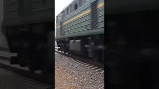 #2тэ10ут_0076, #2тэ10ут, #тепловоз, #укрзалізниця, #railway #железнаядорога, #архивноевидео