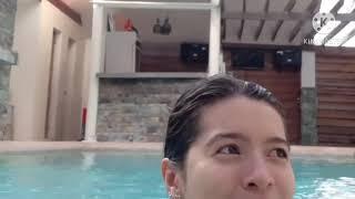 Celebrity no bra ligo challenge