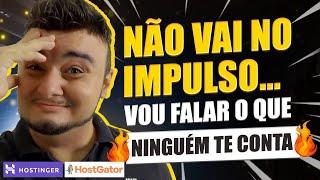 HOSTINGER OU HOSTGATOR : ( COMPROVADO!! ) em 2024 