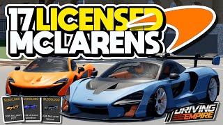 17 NEW *LICENSED MCLAREN CARS* Have ARRIVED IN DRIVING EMPIRE!! MCLAREN CAR PACK & MORE!!