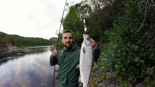 Рыбалка в Мурманске, на реке Титовка, рыбалка в Мурманске на Форель