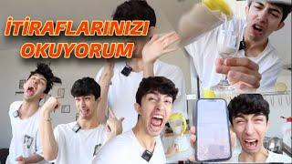 SMOOTHİE YAPARKEN İTİRAFLARINIZI OKUYORUMII benden çocuk istiyormuş