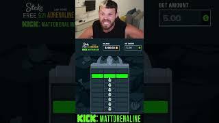 Stake win #mattdrenaline  #stake #clips #shorts #gamble #casino #maxwin #money