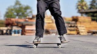 HOW TO POWERSLIDE ON A SKATEBOARD THE EASIEST WAY TUTORIAL!