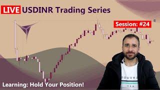 USDINR Live Trading Session #24 : USDINR Trading for Beginners With 80% Plus Win Rate