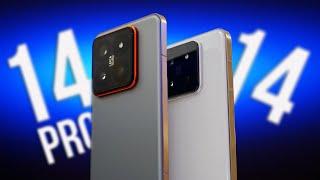 КТО тут БАТЯ? Титановый Xiaomi 14 PRO VS Xiaomi 14