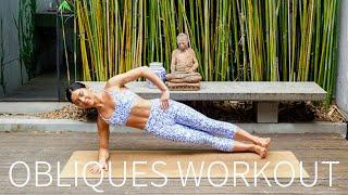 10 MIN SIDE ABS & OBLIQUES WORKOUT || At-Home Pilates