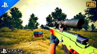 PUBG PS5™ (Solo)  AUG & AWM GAMEPLAY (ERANGEL) NO COMMENTARY