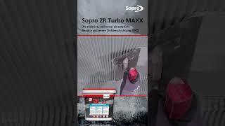 Sopro ZR Turbo MAXX – Die mineralische Reaktivabdichtung für fast überall!