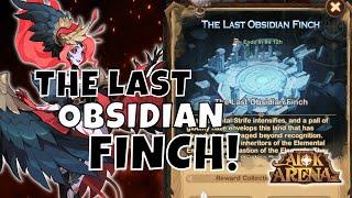 THE LAST OBSIDIAN FINCH - VOYAGE OF WONDERS! [FURRY HIPPO AFK ARENA]