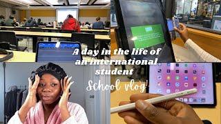 School vlog/ Uni , A day in the life of an international student 