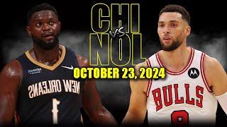 Chicago Bulls vs New Orleans Pelicans Full Game Highlights - October 23, 2024 | 2024-25 NBA Season