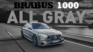 BRABUS 1000 #ALLGRAYEVERYTHING | A Hybrid Dreamscape