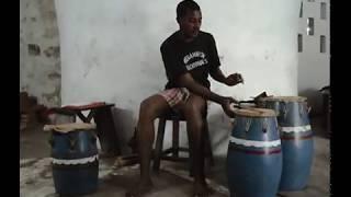 Traditional Ghanaian Drumming: Kpatsa/Tokpe, Kidi Drum