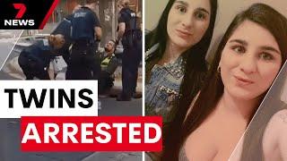 Twin sisters arrested after Elizabeth security guard stabbed following Lego 'theft' | 7NEWS