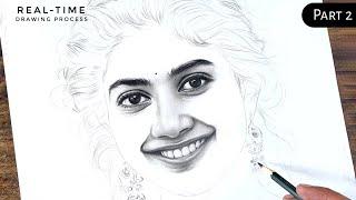 Real Time Drawing Process PART 2 | By Harsh Guru Arts