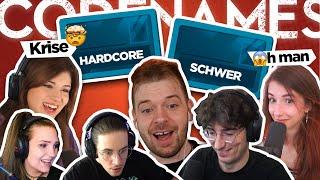 Ich habe 6 Streamer zu Hardcore Codenames eingeladen | Mahluna, Mango, Baso, Timit, Smashlunatic