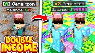 Using ONE ITEM to DOUBLE OUR INCOME in MINECRAFT: PRISONS! | Minecraft OP PRISON SERVER #13