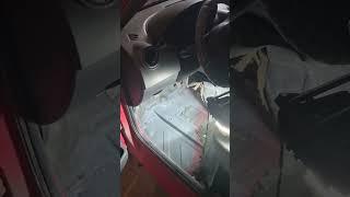 Dacia Logan - floor rust repair - job done!