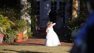 The sun is out! Full video of funny little flower girl!