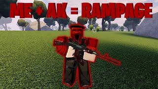 RAMPAGE WITH AK (ORIGINAL MAP) - Apocalypse Rising 2 (Roblox)