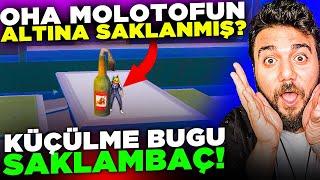 ADAMLAR MOLOTOFTAN KÜÇÜK OLMUŞ !? SAKLAMBAÇ ama HERKES KÜÇÜK! PUBG Mobile