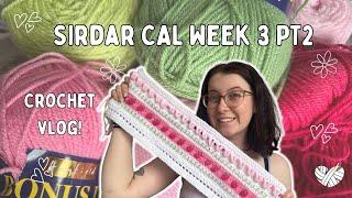 Crocheting the Sirdar CAL Week 3 pt2 AND I HIT 1K SUBSCRIBERS!! |Crochet Vlog | Bloom Stitch Studios