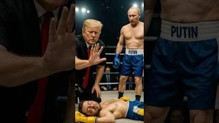 Trump officiates a legendary boxing match
