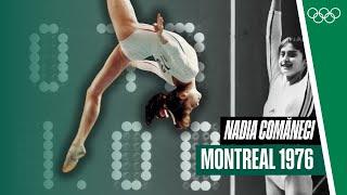 Nadia Comăneci ‍️ - All seven perfect 's at Montreal 1976