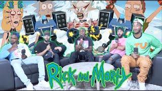 Jerry Goes To Hell! Rick and Morty 5 x 5 "Amortycan Grickfitti" Reaction/Review