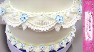 Lambeth Method Wedding Cake Decorating Border #21