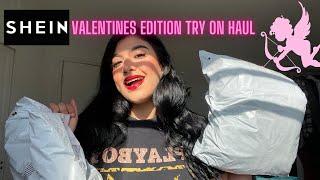 SHEIN TRY ON HAUL VALENTINES DAY EDITION