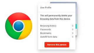 How To Delete User Profile In Google Chrome