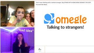 I went on omegle by myself *first time*